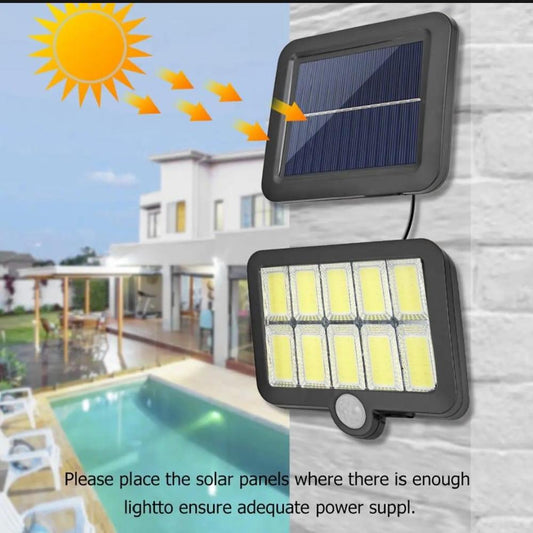 Solar powered outdoor light