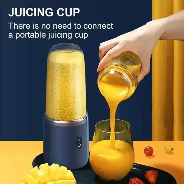 Portable &amp; Rechargeable Electric Juicer Blender