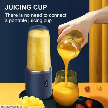 Portable &amp; Rechargeable Electric Juicer Blender